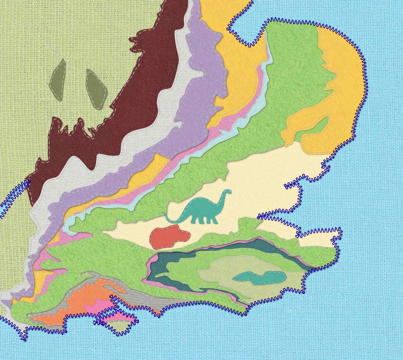 Location map of Artystorus in SE England